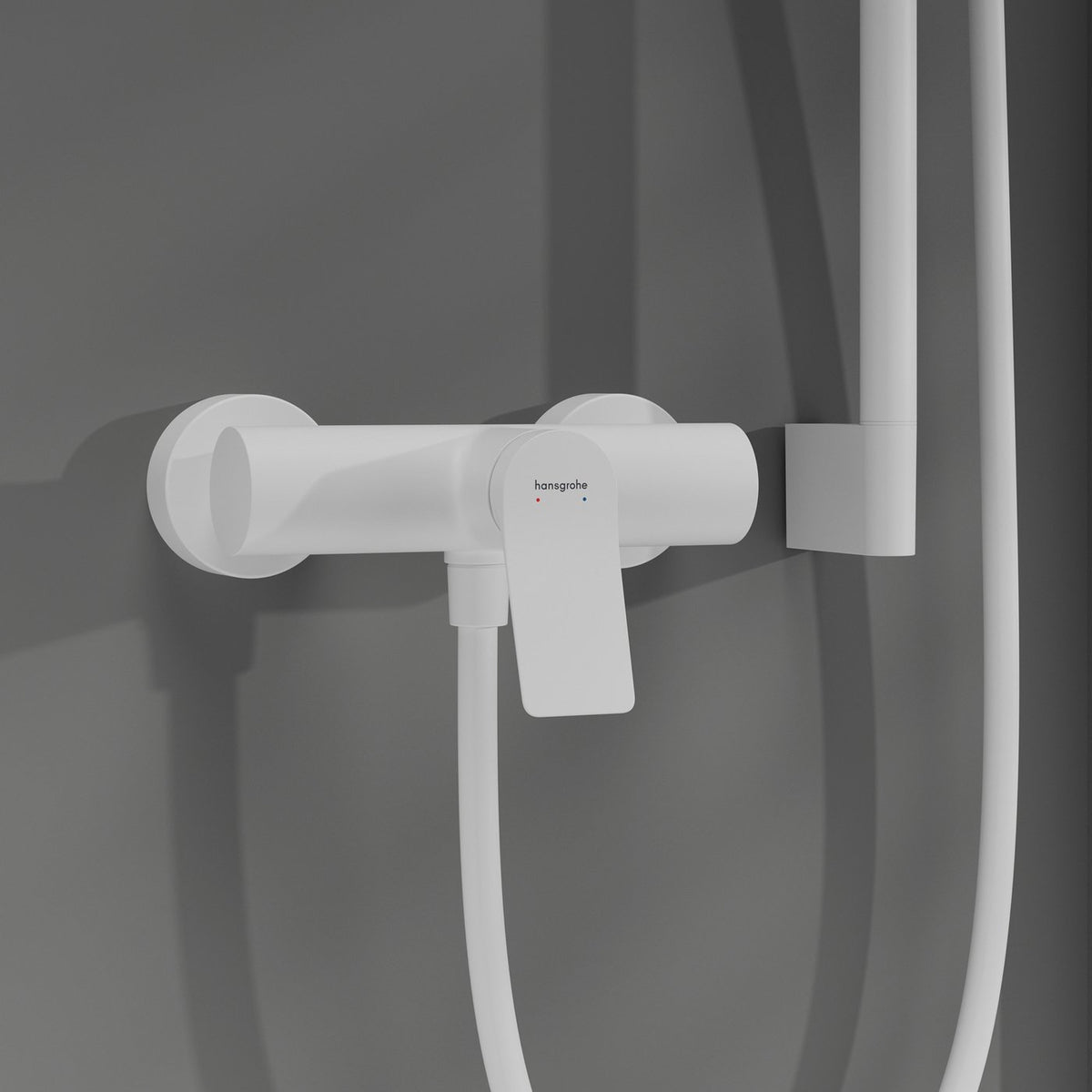 vanrosstucwerken Handheld Shower Rail Set